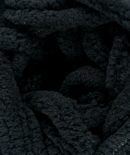 Chenille Preto- C032